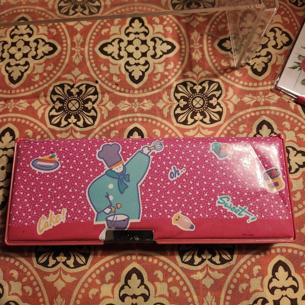 Pink Cartoon Chef Pencil Case - Picture 5 of 5